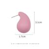 Novas mulheres brincos gota de água jóias brincos personalizados acessórios acrílico mão pintura brincos one-piece entrega
