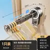 Colgador de Ropa con Ventosa Fuerte Barra Colgante Estante de Almacenamiento Multifuncional para el Hogar y el Dormitorio Plegable Retráctil Sin Taladrar Estante de Almacenamiento de Ropa