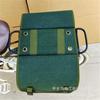 Bolsa de lona para bicicleta de montaña Bolsa de transporte grande verde bolsa doble de camello bolsa de sillín percha para bolsa bolsa de cola