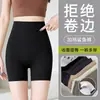 Pantalones de Tiburón de Tres Cuartos para Mujer, Delgados de Verano de Cintura Alta Control de Abdomen Levanta Glúteos Refuerzo en la Entrepierna Leggings, Shorts de Seguridad Deportivos para Ciclismo
