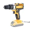 Taladro Recargable con Batería de Litio Taladro de Batería de Litio de Alta Potencia Destornillador Eléctrico Multifuncional Taladro de Pistola Juego de Herramientas de Batería Comercio Exterior