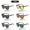 Nuevas Gafas de Sol Polarizadas de Alta Definición del Fabricante para Mujer, Patillas de Imitación de Madera de Gama Alta, Gafas de Sol de Moda para Hombre, Especiales para Conducir