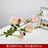 Nuevo Fondo Rosa de Flores Falsas para Boda Fila de Flores Artificiales Material de Flores para Boda Decoración de Techo de Auditorio Banquete Flor de Seda