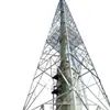 Estructura de Torre de Chimenea de 35m Soporte Fijo de Ángulo de Acero para Chimenea Estructura de Torre Auxiliar para Tubería de Chimenea Estructura de Torre a Prueba de Viento y Anti-Sacudidas