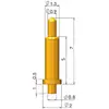 Dedal de antena conector STM para placa de pruebas de soldadura sonda de prueba dedal de resorte contacto de carga parche de PCB conexión pogopin