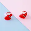 Sinos de Rena de Resina de Natal, Árvore de Natal, Boneco de Neve, Chapéu de Papai Noel, Meias, Argolas Abertas, Acessórios de Mão Atacado