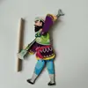 Juego de sombras de madera especial tendencia nacional regalo de madera de una mano juego de sombras viaje al oeste marioneta Sun Wukong juguete del día del niño