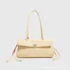 Bolso de Hombro Tipo Baguette Estilo Chanel para Mujer, Nuevo Modelo 2026, Bolso de Mano para Viaje, Bolso de Hombro, Bolso Tote Acolchado de Alta Gama