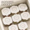 Nova Caixa de Armazenamento de Temperos Simples de Alto Valor para Casa com Compartimentos Múltiplos Pote Selado Transparente para Frutos de Pimenta de Sichuan
