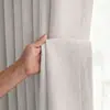 Cortinas Jacquard Chenille Embossado de Luxo Leve Francês com Alta Proteção Solar, Estampa de Orquídea em Tinta, para Quarto, Sala de Estar, Janela de Canto, Venda por Atacado