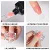 Pegamento Rápido para Extensión de Uñas Artísticas Pinza Fijadora de Molde para Uñas Herramienta Auxiliar Papel de Pegamento de Cristal Bandeja sin Papel Pinza Moldeadora 5 Piezas Envío Gratis