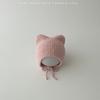 Chapéu de outono e inverno para bebê estilo coreano ins Choo chapéu de proteção para as orelhas chapéu de pelúcia chapéu de pulôver infantil quente e espesso à prova de vento