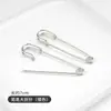 Imperdibles Metálicos Grandes y Simples para Ropa, Broches, Sujetadores de Cintura, Pines Grandes para Asegurar Ropa, Accesorios de Manualidades, Pines de Acero de Seguridad