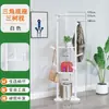 Colgador de triángulo de piso, colgador reforzado, estante de almacenamiento, para colgar abrigos y sombreros, esquina sólida triangular, estante de almacenamiento para tienda de ropa