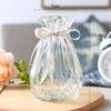 Vaso criativo simples de alta qualidade, decoração luxuosa para casa, vaso pequeno, vidro hidropônico, ornamentos em estilo ins, vaso