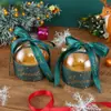 Nueva Caja de Dulces Transparente Hemisférica para Bodas Caja de Dulces Acrílica Caja de Regalo Creativa de Navidad Caja de Embalaje de Regalo de Acompañamiento