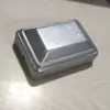 Acessórios para Guard-rail Tampa de Vedação Quadrada de Tubo de Ferro Forjado Tampa de Ferro para Cabeça de Poste Estampagem de Chapa Metálica Tampa de Vedação Decoração de Tampa de Tubo Quadrado