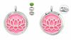 Acero Inoxidable 316L Hueco Redondo Árbol de la Vida Aromaterapia Colgante Perfume Collar Fase Divergente Caja Joyería