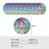 Suministros para Fiesta de Cumpleaños Platos de Papel Desechables Colección Tema Infantil Impresión de Anime Platos Engrosados Estilo Nuevo