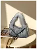 Bolso Esponjoso para Mujer 2026 Nuevo Estilo Tendencia Otoño/Invierno Muy Popular Bolso de Hombro Único Bajo el Brazo de Moda Versátil para Viajes Cotidianos Bolso Dumpling