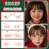 Pegatinas de tatuaje navideñas fiesta infantil nuevos pegatinas faciales de árbol de Navidad estilo europeo y americano alto rendimiento decoración navideña