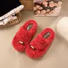 Pantuflas de Algodón 2026 para Uso en Exteriores en Otoño e Invierno, Peludas, Estilo Nuevo para Mujeres Pequeñas, Suela Gruesa, que Aumentan la Altura, Pantuflas de Casa de Alta Gama para Mujeres