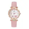 Reloj Popular Transfronterizo para Mujer Moda Personalidad Simple 95 Corazón Decoración Digital Correa Mate Fabricante Mayorista