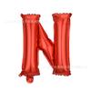 Globos de Papel de Aluminio con Letras Inglesas de 16 Pulgadas, Versión Americana, Caracteres Ingleses Mayúsculos Finos A-Z, Globos Decorativos de Papel de Aluminio al por Mayor