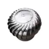Extractor de Humo de Acero Inoxidable Tipo 304 de 600mm Campana sin Motor Fábrica Bola de Viento Conducto de Humo Tejado de Ventilación para Cría