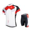 Conjunto de ciclismo de manga corta con estampado para hombre, pantalones de ciclismo de montaña, ropa deportiva de competición, ZSS07X