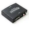 Convertidor VGA a HDMI con audio carcasa de hierro VGA + Audio a HDMI computadora a TV HD