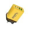 Carregador Rápido de Nitreto de Gálio 65W 2A2C Multifuncional Adaptador 65W Transfronteiriço Novo Carregador de Quatro Portas 65W