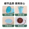 Copo de Água Dobrável Portátil, Copo Dobrável de Viagem, Camping Viagem Outdoor Resistente a Altas Temperaturas Silicone de Grau Alimentício Copo de Água Dobrável