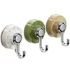 Gancho con Ventosa Adhesivo Fuerte Vacío Sin Rastro Almacenamiento Sin Perforaciones Baño Cocina Puerta Gancho para Toalla de Baño