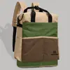 Bloqueio de Cores Esportivo Estilo Estudante Versátil para o Dia a Dia Comércio Exterior Mochila Casual Acampamento ao Ar Livre Mochila Tendência de Temperamento para Comércio Exterior