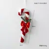 Decoraciones Navideñas Transfronterizas Sombreros de Navidad de Terciopelo Bolas de Navidad de Caramelo Muñecos de Nieve Adornos de Escritorio para Árbol de Navidad