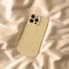 Amazon Más Vendido Color Macarrón Raya Vertical Funda para Teléfono iPhone 17 Capa Única Agujero Grande Cubierta Protectora al por Mayor