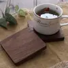 Posavasos Creativo de Madera Maciza Grabado de Logo Bandeja de Té Personalizada de Madera Soporte para Tazas Esterilla de Té Posavasos de Madera para Té Almohadilla Térmica Japonesa