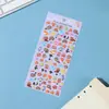 Nuevas pegatinas de espuma de animales de dibujos animados de Xiaohongshu, pegatinas de burbujas pequeñas, pegatinas decorativas 3D tridimensionales para funda de teléfono DIY