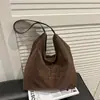 Bolso de Gran Capacidad Personalizado de Nuevo Estilo a la Moda 2026 Textura Casual Bolso de Hombro Sencillo Bolso Tote de Primavera para Mujer