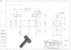 Flange de junta articulada tipo flange de lado plano com anel de retenção pino cantilever de aço 45# núcleo do eixo WHE01 em estoque