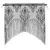 Runner de Mesa y Mantel de Halloween Europeos y Americanos Traje Combinado Mantel de Encaje Negro Telaraña Mantel Runner de Mesa Mantel para Chimenea en stock