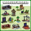 Juguetes Magnéticos del Mundo Transfronterizos, Bloques Magnéticos Ensamblados, Bloques de Construcción, Mini Figuras, Modelos Educativos Infantiles Transfronterizos