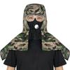 Gorra a Prueba de Polvo, Gorro tipo Chal, Protección Laboral, Gorra Cortavientos, A Prueba de Polvo y Polvo, Descarga, Rectificado y Manipulación Gorro Pulóver