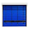 Puerta Rápida de Apilamiento de PVC Taller Grande Flexible Resistente al Viento y al Polvo Puerta Elevable de Fábrica Puerta de Apilamiento con Sensor Automático