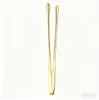 Pinzas para Barbacoa Coreana Pinzas para Barbacoa de Acero Inoxidable Comestible Pinzas para Bistec Pinzas Doradas para Barbacoa de Buffet Pinzas Extensibles para Pan