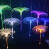 Celebridad de Internet Lámpara de Medusa Colorida con Degradado Acuario Museo Perdido Iluminación LED Fibra Óptica Medusa Lámpara de Techo Techo