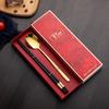 Pequeños Regalos para Actividades de Apertura Juego de Cuchillo y Tenedor para Bistec de Acero Inoxidable Vajilla Portuguesa Caja de Regalo Vajilla Occidental Regalo
