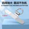 Cordón para Teléfono Móvil Espaciador Clip Metálico de Acero Inoxidable Ultra Delgado 0.18mm Conexión Universal Pieza para Colgar Tarjeta de Pegatina Trasera de Gama Alta