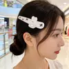 Esencial para el ambiente de primavera y verano de las chicas dulces: Pinza de Pato Cuadros Oso, Pinza para Flequillo Femenina, Pinza Versátil para Cabello Esponjoso